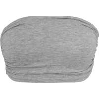 URBAN CLASSICS Bandeau Top Grau L