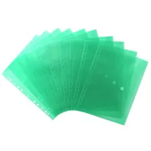 EXXO by HFP 35336, A4, grün für 50 Blatt, abheftbar, 10 Stück,