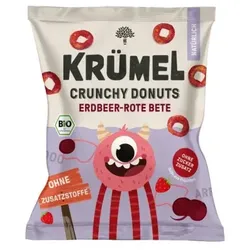 Krümel Crunchy Donuts - Erdbeere Rote Bete bio