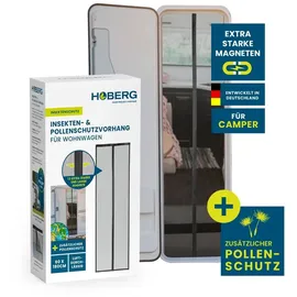Hoberg Insekten- & Pollenschutzvorhang für Wohnwagen - 60 x 180 cm