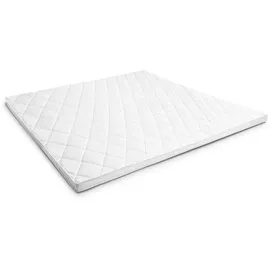 matratzen discount Komfortschaumtopper T6 140 x 200 cm, Höhe 6 cm, Härtegrad H3