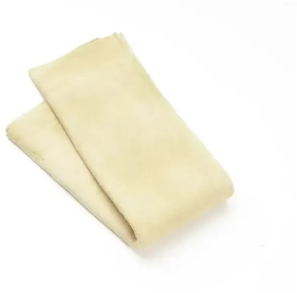 Hochwertiges Chamois‐Tuch zum Abtrocknen aus echtem Leder, 40 x 30 cm Tom‐PaR