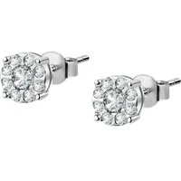 Christ Ohrstecker 89107164 transparent/weiß 585er Weißgold 2 Diamant