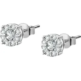 Christ Ohrstecker 89107164 transparent/weiß 585er Weißgold 2 Diamant