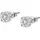 Christ Ohrstecker 89107164 transparent/weiß 585er Weißgold 2 Diamant