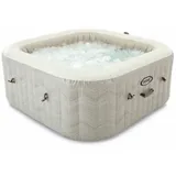 Intex PureSpa Chevron Deluxe Square 211 x 71 cm Creme