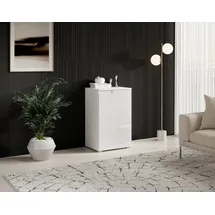 HBZ Spice 50 x 80 x 40 cm Hochglanz Weiß