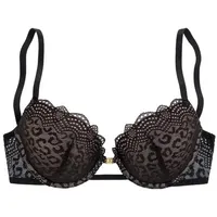 JETTE Push-up-BH Damen schwarz Gr.70D