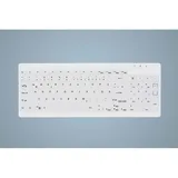 Active Key kompakte Hygiene-Tastatur, vollversiegelt, weiß, USB, DE (AK-C7012F-UVS-W/GE)