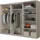 Home Affaire Cube Garderobenschrank 270x61x210 kaschmir