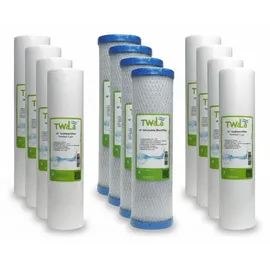 TWaLa 10' Filter Set weiß 12-teilig