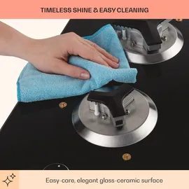 Klarstein Trifecta Domino schwarz