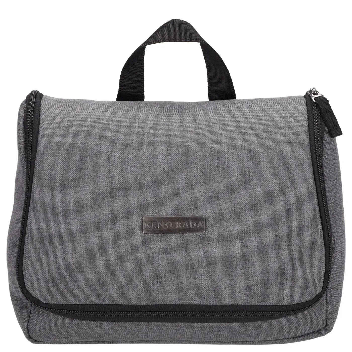 KENORADA Kulturbeutel SoftLITE grau melange anthra