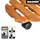 Wagner Pflanzenroller Country Ø 30 x 8 cm I Blumenroller für den Innenbereich I Rutschsicheres Rollbrett I Kübelroller aus FSC® Massivholz, Kastanie Tragkraft 100 kg I Made in EU - 20018201
