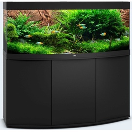 JUWEL Vision 450 LED Aquarium-Set mit Unterschrank, schwarz/schwarz, 450l (10361)