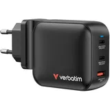 Verbatim GaN Charger 100W Universal Schwarz