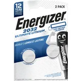 Energizer Knopfzelle Ultimate Lithium CR 2032 2 Stück