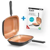 Livington Black Doubletta Basic Bratpfanne  30 x 24 cm
