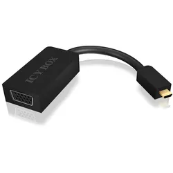 ICY BOX IB-AC503 Adapter, HDMI Micro zu VGA Adapter