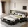 pxloue Bett 140x200 mit Schubladen und LED&Ladefunktion Doppelbett mit Lattenrost Beige