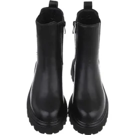 Ital-Design High Heel in Schwarz Gr. 38 - 38