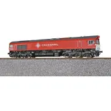 ESU 31363 - Diesellok C66, DE 6301 Crossrail, Ep. VI, Vorbildzustand um 2014, verkehrsrot, Sound+Rauch, DC/AC