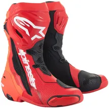 Alpinestars Supertech R Hellrot/Neon-Rot/Schwarz 46