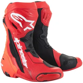 Alpinestars Supertech R Hellrot/Neon-Rot/Schwarz 46