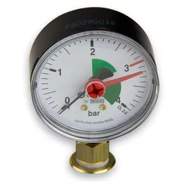 CALEFFI Kesselsicherheitsgruppe 1 Zoll bis 50 kW mit Isolierung und 3 bar Sicherheitsventil