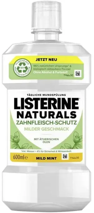 Mundspülung Listerine Naturals Zahnfleischschutz