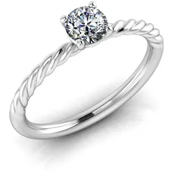 Verlobungsring VR19 600er Platin - 6399