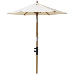 Gardenson Sonnenschirm ca.180x180cm Off White