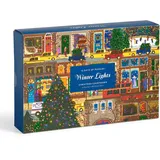 Abrams & Chronicle Joy Laforme Winter Lights 12 Days of Puzzles Holiday Countdown