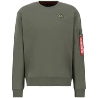 Alpha Industries 3d Small Logo Sweatshirt - Dark Olive