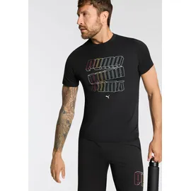 Puma ESS LOGO LAB HOG TEE schwarz S