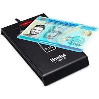 Hamlet NFC-Chipkartenleser für PA-Dienste und digitale Signatur - USB, 13,56 MHz