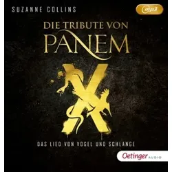 Die Tribute von Panem X. Das Lied von Vogel und Schlange, 2 Audio-CD, 2 MP3