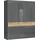 OTTO home Schwebetürenschrank Onyx 182 x 224 x 61 cm Grau