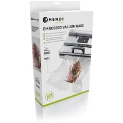 Hendi Vakuumierbeutel 100 Stück 250X350mm für Sous Vid und vakuumieren