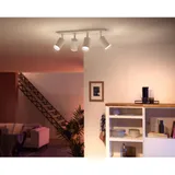 Philips Hue White and Colour Ambiance Centris Fugato 4-flg. weiß