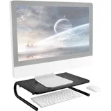 Ricoo Monitorständer Monitor Ständer für Computermonitore Schreibtischaufsatz - FS082-B Computer Bildschirmerhöhung Bildschirmständer Standfuss Laptopständer Laptop Tisch Laptoptisch Lapdesk