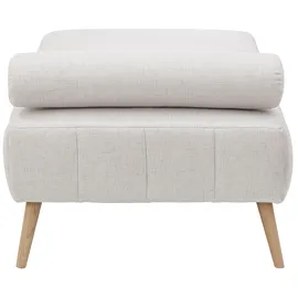 OTTO home Daybett Lucy, mit losem Rollenkissen beige