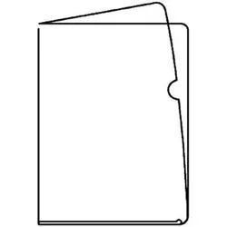 Sichthüllen, A4, 90μm, farblos, Pck=100St, dokumentenecht, PP, genarbt