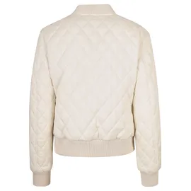 URBAN CLASSICS Diamond Quilt Nylon Steppjacke White Sand XS