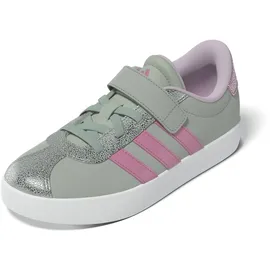 adidas VL Court 3.0 Kinder Linen Green/Bliss Pink/Clear Pink 31