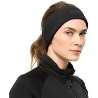 Jack Wolfskin Unisex Real Stuff Headband, Schwarz