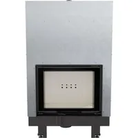 Kratki Kamineinsatz MBZ 13 kW Stahl Schwarz
