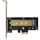 InLine PCI Express Karte zu 1x intern NVMe M.2 Key M, PCIe x1