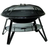 somagic Outdoor-Feuerstelle Ø 70 cm Schwarz