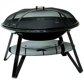 somagic Outdoor-Feuerstelle Ø 70 cm Schwarz